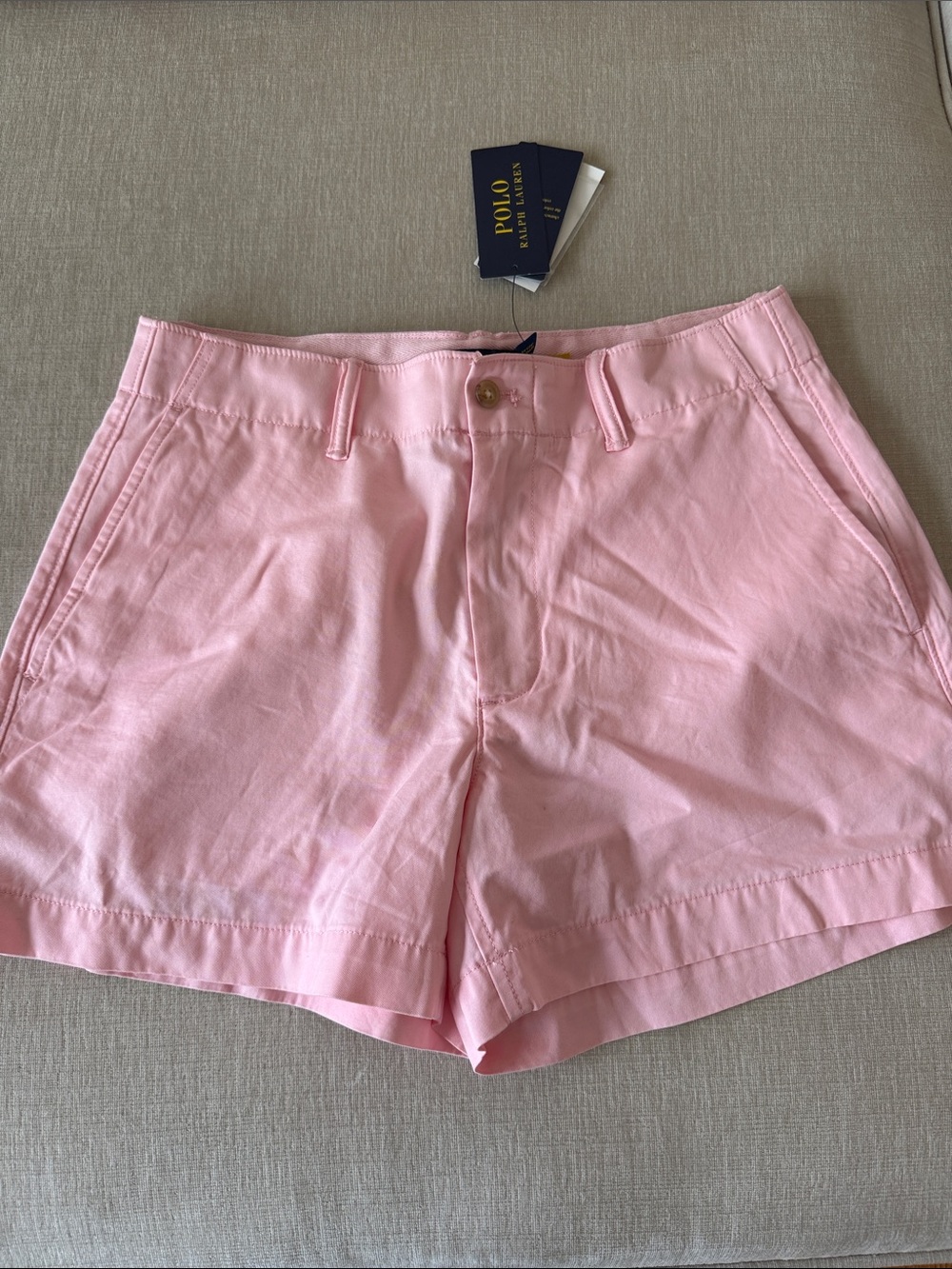 Polo by Ralph Lauren Light Pink Women's Chino Bermudas